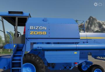 Bizon Rekord Z058 NH DIY version 1.0.0.0 for Farming Simulator 2019 (v1.2.0.1)