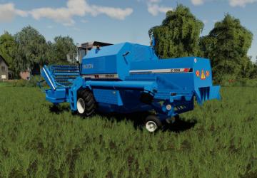 Bizon Z058 Rekord (Blue) version 1.0 for Farming Simulator 2019 (v1.6.0.0)
