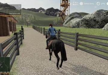 Black Horse Fencing version 1.0 for Farming Simulator 2019 (v1.5.1.0)