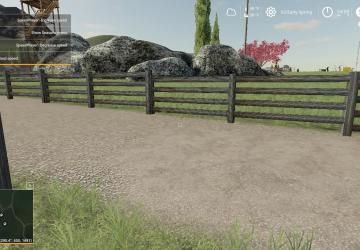 Black Horse Fencing version 1.0 for Farming Simulator 2019 (v1.5.1.0)