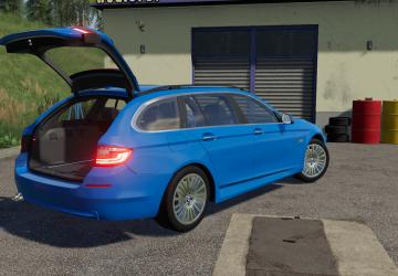BMW 5er F11 Touring version 1.0 for Farming Simulator 2019 (v1.7.x)