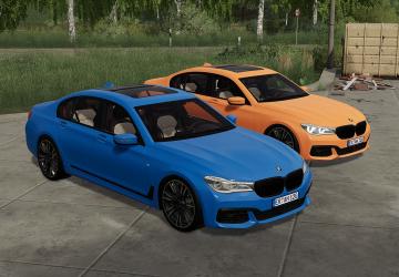 BMW 7 Series version 1.0.0.0 for Farming Simulator 2019 (v1.5.x)
