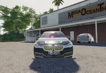 Bmw 7 Series Cobra 11 version 1.0 for Farming Simulator 2019 (v1.7.x)