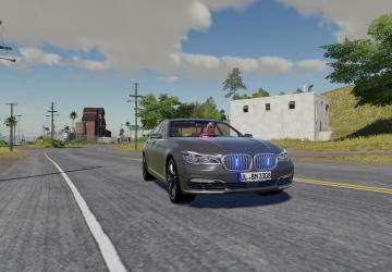 Bmw 7 Series Cobra 11 version 1.0 for Farming Simulator 2019 (v1.7.x)