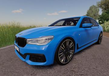 Bmw 7 Series Cobra 11 version 1.0 for Farming Simulator 2019 (v1.7.x)