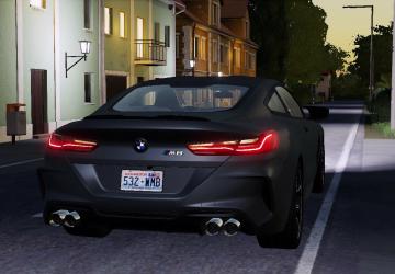BMW M8 Coupe 2020 version 1.0 for Farming Simulator 2019 (v1.6.0.0)