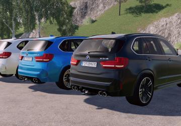 BMW X5 M version 1.0.0.0 for Farming Simulator 2019 (v1.6.x)
