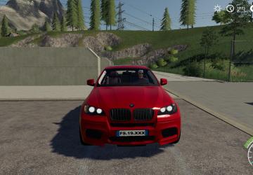BMW X6M version 1.0.0.0 for Farming Simulator 2019 (v1.1.0.0)