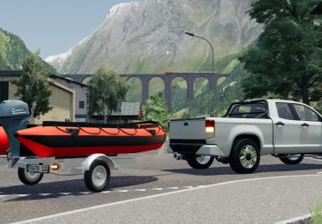 Boat Trailer version 1.0.0.0 for Farming Simulator 2019