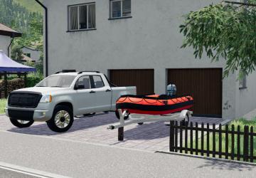 Boat Trailer version 1.0.0.0 for Farming Simulator 2019