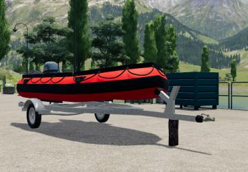 Boat Trailer version 1.0.0.0 for Farming Simulator 2019