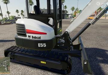 BOBCAT E55 version 1.1 for Farming Simulator 2019