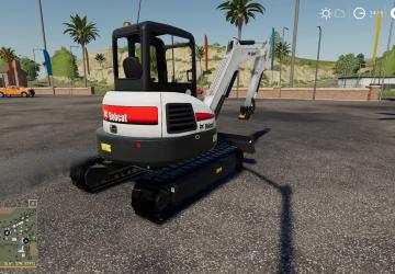 BOBCAT E55 version 1.1 for Farming Simulator 2019