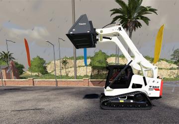 Bobcat T870 Skid Steer version 1.0.0.0 for Farming Simulator 2019 (v1.7.x)