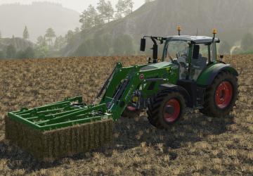 Bressel And Lade Square Bale Tongs version 1.0.0.0 for Farming Simulator 2019 (v1.7.x)