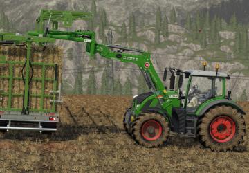 Bressel And Lade Square Bale Tongs version 1.0.0.0 for Farming Simulator 2019 (v1.7.x)