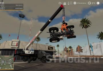 Log Grabber for Crane version 1.0.0 for Farming Simulator 2019 (v1.7.x)