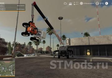 Log Grabber for Crane version 1.0.0 for Farming Simulator 2019 (v1.7.x)