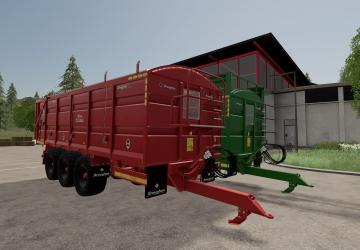 Broughan 22F Silage Trailer version 1.0.0.0 for Farming Simulator 2019 (v1.4.x)