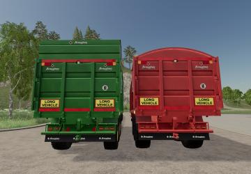 Broughan 22F Silage Trailer version 1.0.0.0 for Farming Simulator 2019 (v1.4.x)