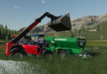 Bruns MBA 12000 version 1.0.0.0 for Farming Simulator 2019 (v1.4х)