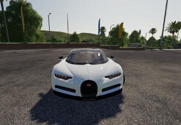 Bugatti Chiron Sport version 2.0 for Farming Simulator 2019 (v1.3.x)