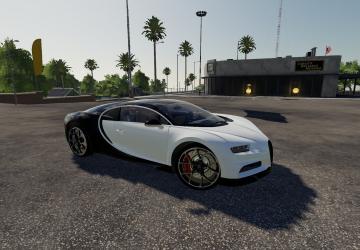 Bugatti Chiron Sport version 2.0 for Farming Simulator 2019 (v1.3.x)