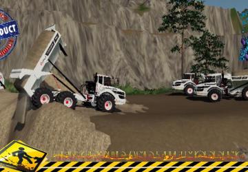 BullDozer Caterpillar D8T «Eiffage» version 1.5 for Farming Simulator 2019 (v1.5.х)