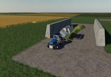 Bunker Silo 1430 version 1.0.0.0 for Farming Simulator 2019