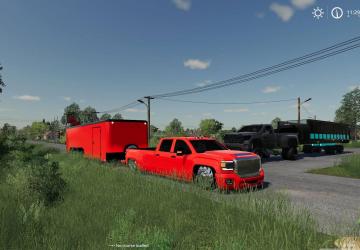 C&J 19 GMC Denali 3500HD All Terrian version 1.4.0 for Farming Simulator 2019 (v1.6.0.0)