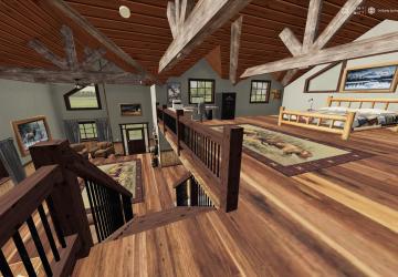 Cabin With Garage version Final for Farming Simulator 2019 (v1.5.x)