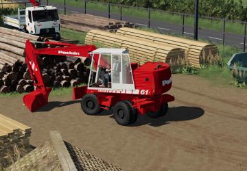 Case 688 / Poclain 61 version 1.0.0.0 for Farming Simulator 2019 (v1.4х)