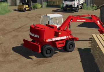 Case 688 / Poclain 61 version 1.0.0.0 for Farming Simulator 2019 (v1.4х)