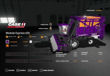 CASE IH 635 version 1.0 for Farming Simulator 2019 (v1.5.1.0)