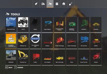 Cat 325D Hammer version 0.5 for Farming Simulator 2019 (v1.6.0.0)
