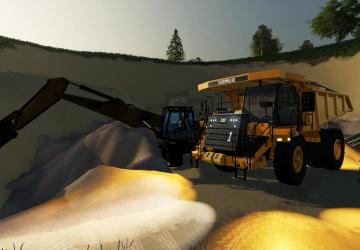 CAT 773G version 1.0.0.0 for Farming Simulator 2019 (v1.6.0.0)
