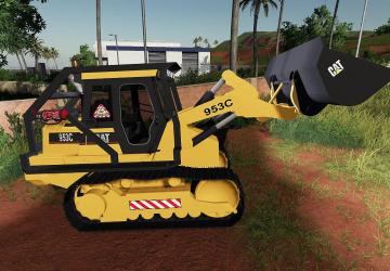 CAT 953C Crawler Loader version 1.0.0.0 for Farming Simulator 2019 (v1.6.0.0)