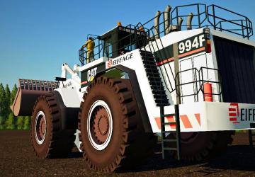 CAT 994 EIFFAGE EDITION version 1.0 for Farming Simulator 2019 (v1.7)