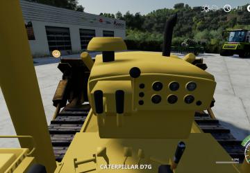 CAT D7 version 1.0 for Farming Simulator 2019 (vFS19)
