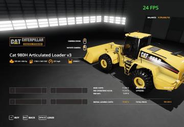 Cat Front Loader version 1.0 for Farming Simulator 2019