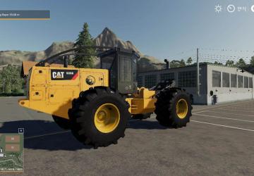 Caterpillar 535D Winch Skidder version 1.0 for Farming Simulator 2019 (v1.5.x)