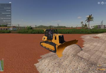 Caterpillar D6K Winch Dozer version 1.0 for Farming Simulator 2019 (v1.5.1.0)