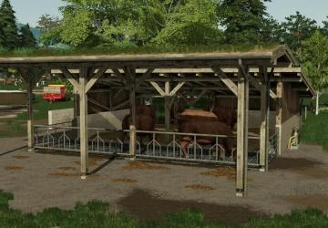 Cattle Stable version 1.1 for Farming Simulator 2019 (v1.5.x)