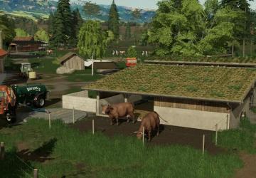 Cattle Stable version 1.1 for Farming Simulator 2019 (v1.5.x)