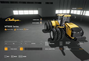 Challenger MT900E version 1.0.0.0 for Farming Simulator 2019