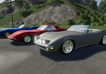 Chevrolet Corvette C3 1968 version 1.0.0.0 for Farming Simulator 2019 (v1.5.x)