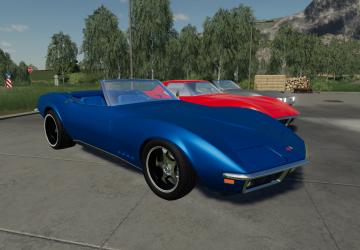 Chevrolet Corvette C3 1968 version 1.0.0.0 for Farming Simulator 2019 (v1.5.x)