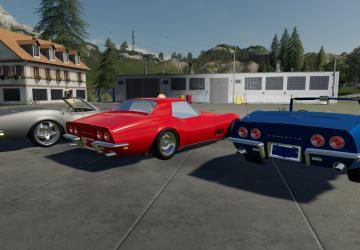 Chevrolet Corvette C3 1968 version 1.0.0.0 for Farming Simulator 2019 (v1.5.x)