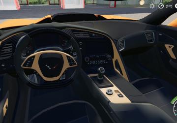 Chevrolet Corvette ZR1 C7 2019 version 1.0 for Farming Simulator 2019 (v1.2.x)