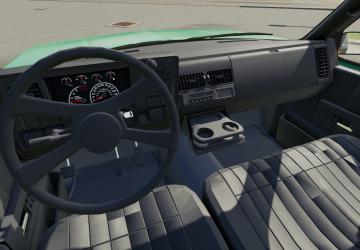 Chevrolet K1500 1995 Flatbed version 1.0.0.0 for Farming Simulator 2019 (v1.6.x)